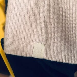 Lululemon Cream Crew Neck Sweater